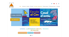 Desktop Screenshot of escolaelcim.cat